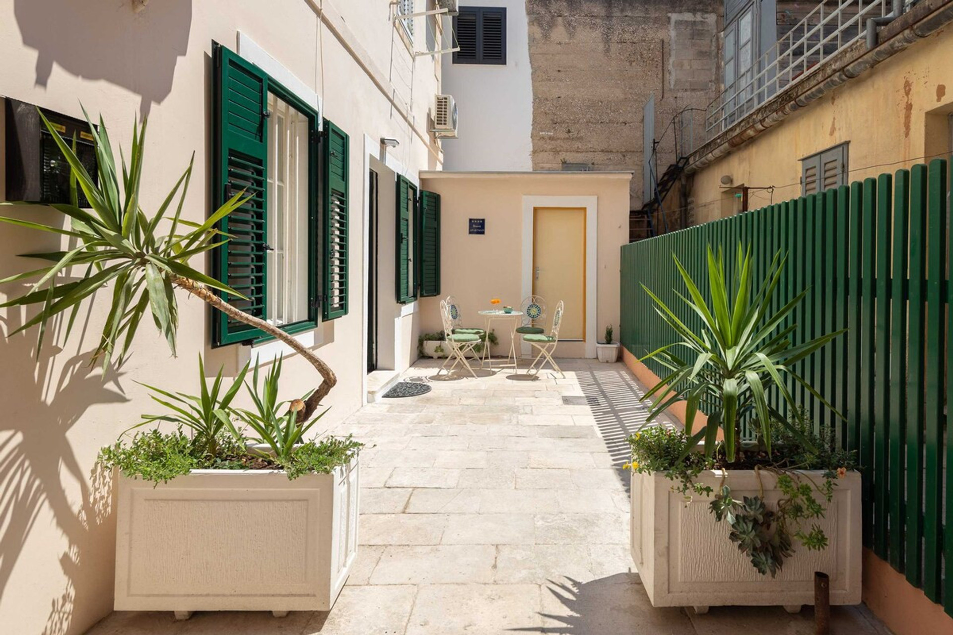 Patio with sitting area