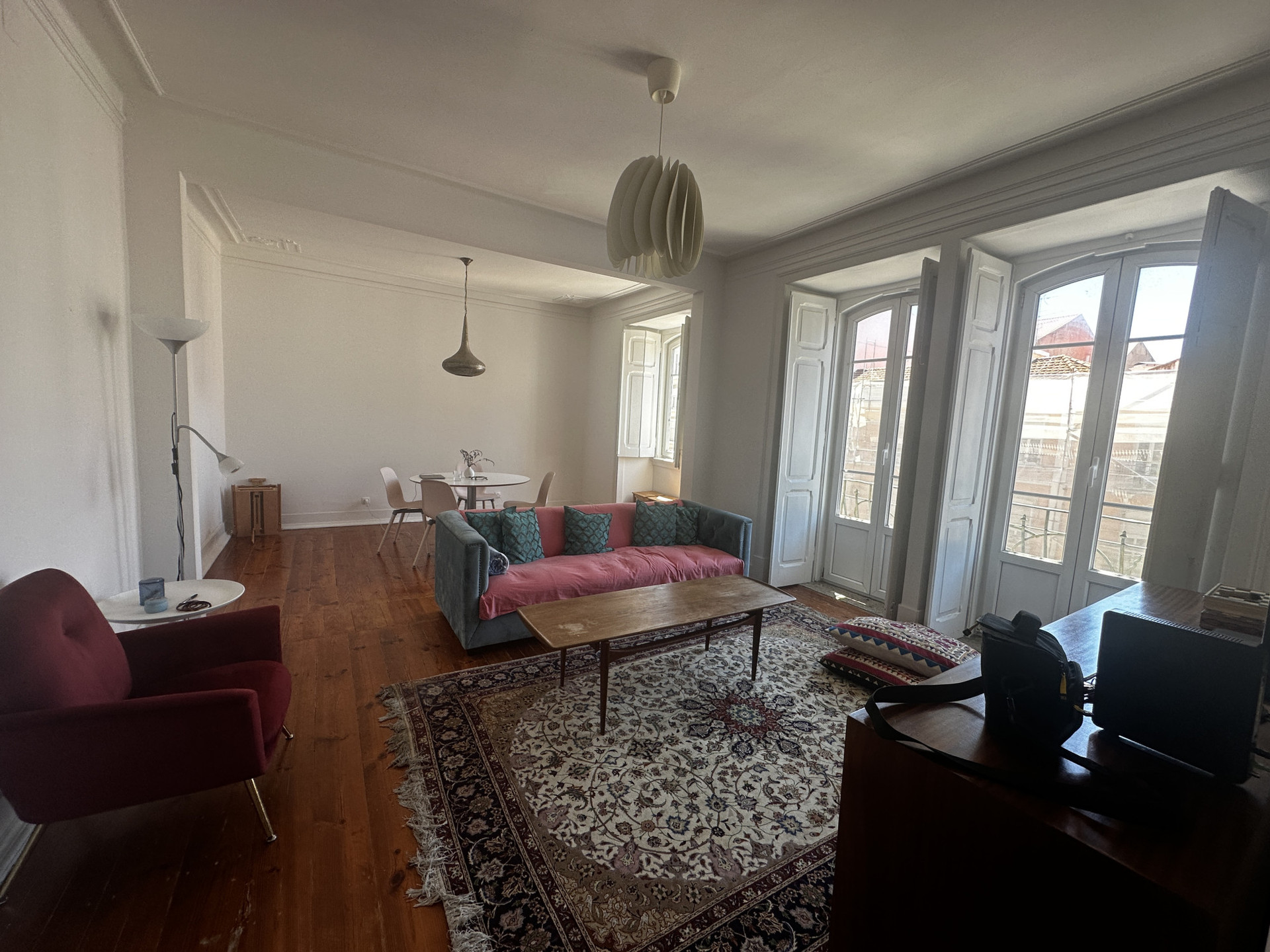 Large living room dining room