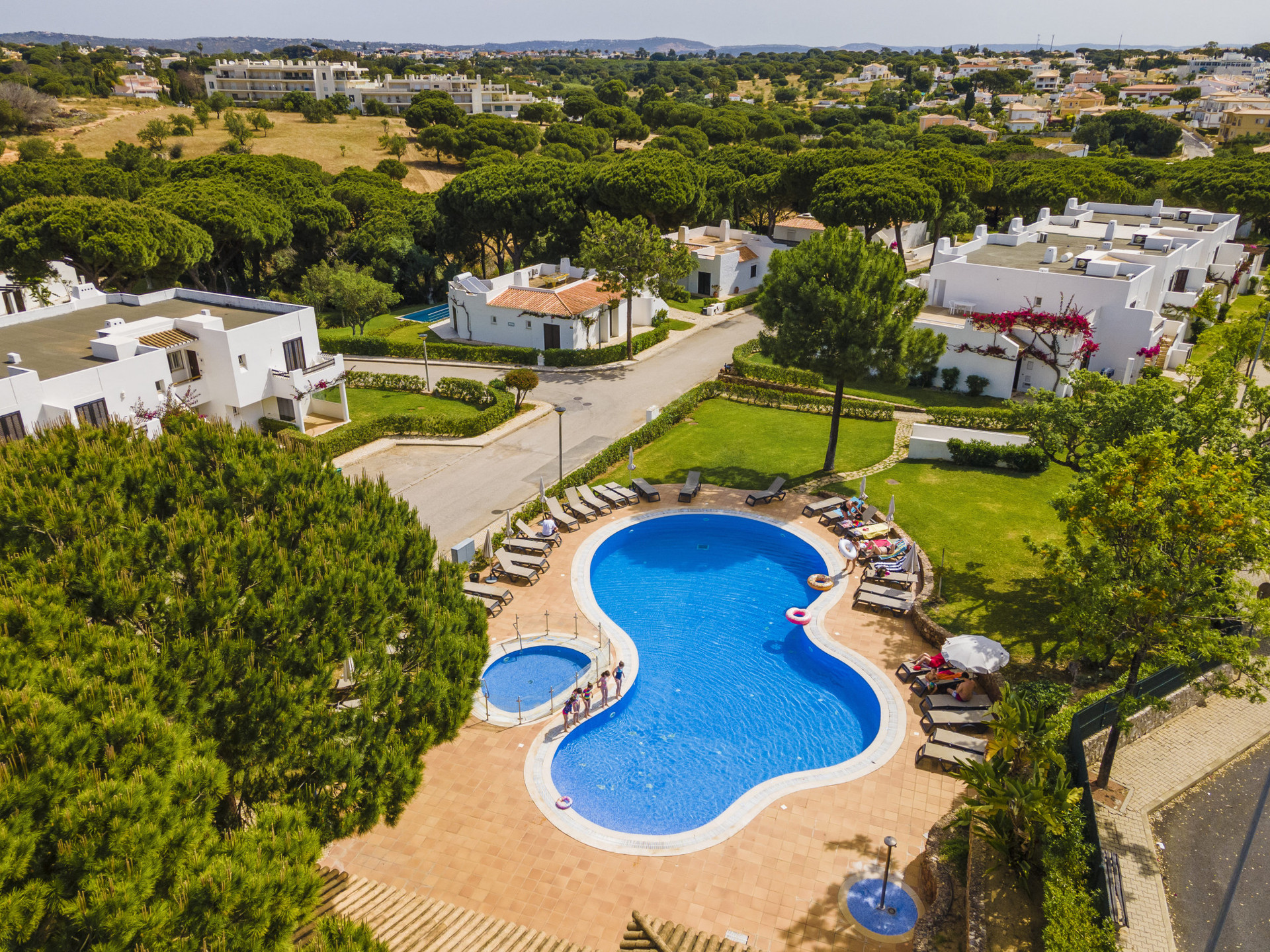 Albufeira Family Holidays @ Balaia 143 Resort with Swimming Pool, Tennis Courts, Golf Course and Bowling Alley, Wellness Centre, Kids Club, Shopping Area and Restaurants