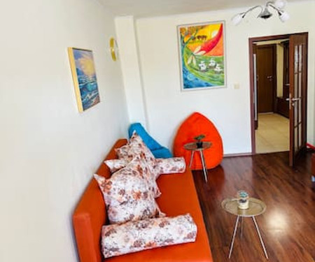 Colorful 1-BDR Apartment - Top center of Burgas