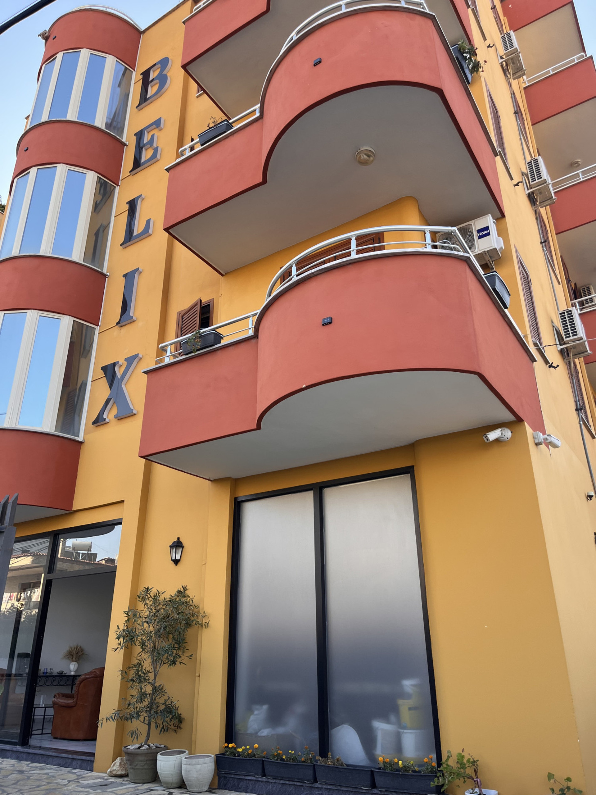 OUTSIDE OF THE BUILDING 