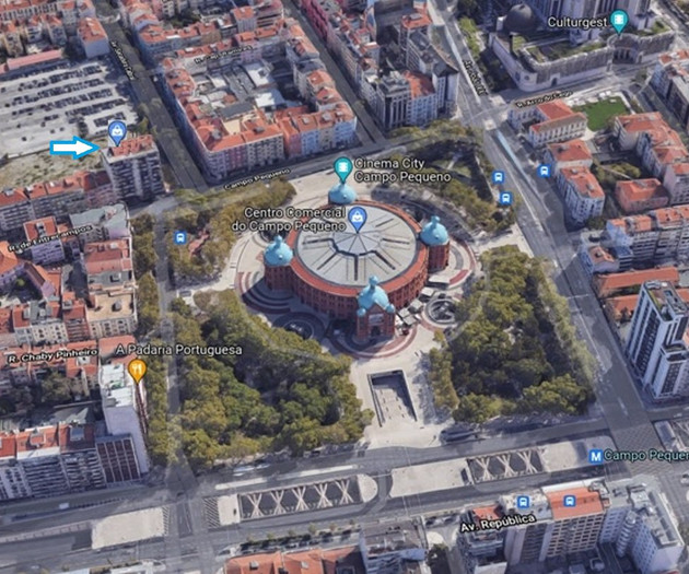 Campo Pequeno, T1 Lisbon center. No deposit