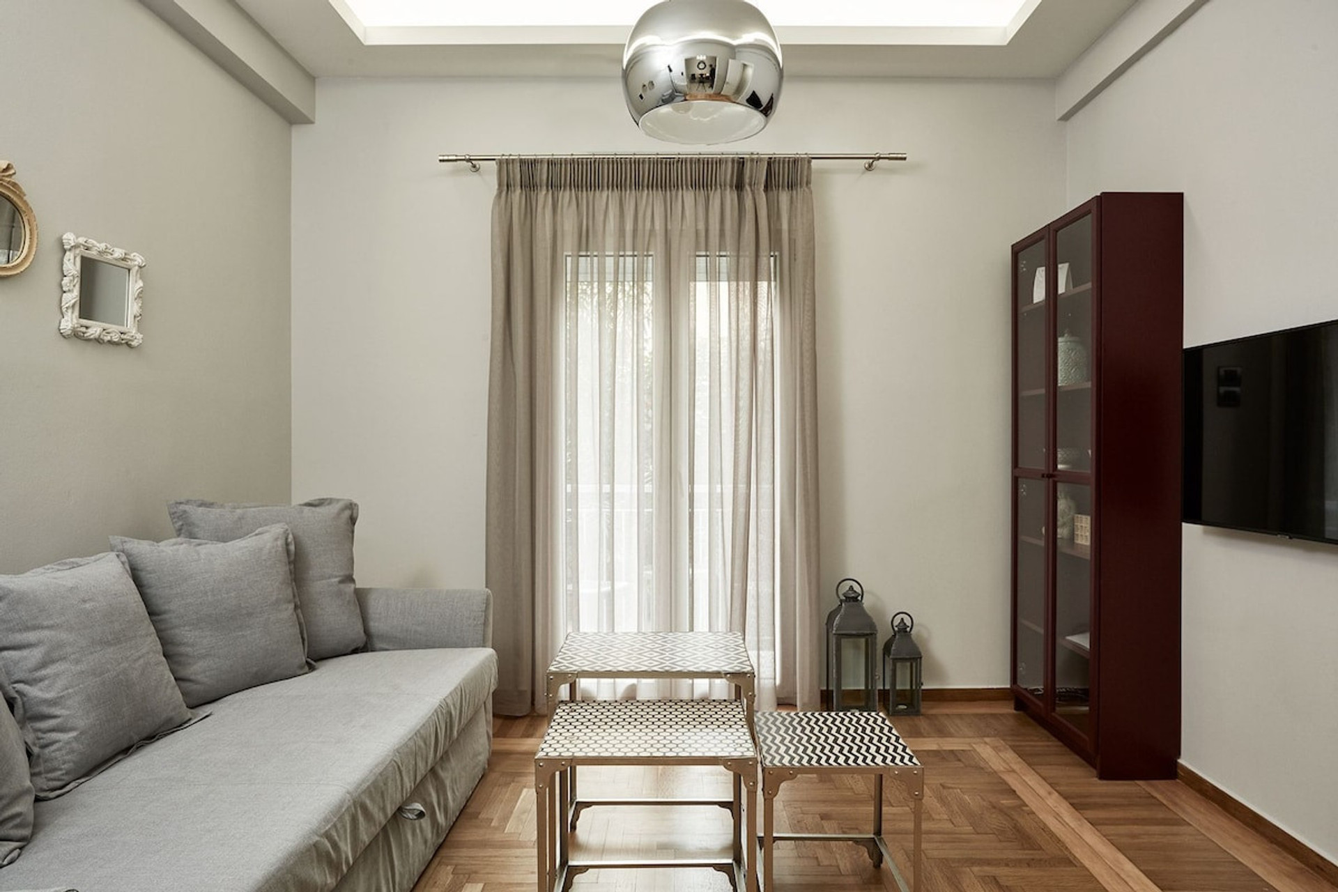 The living room