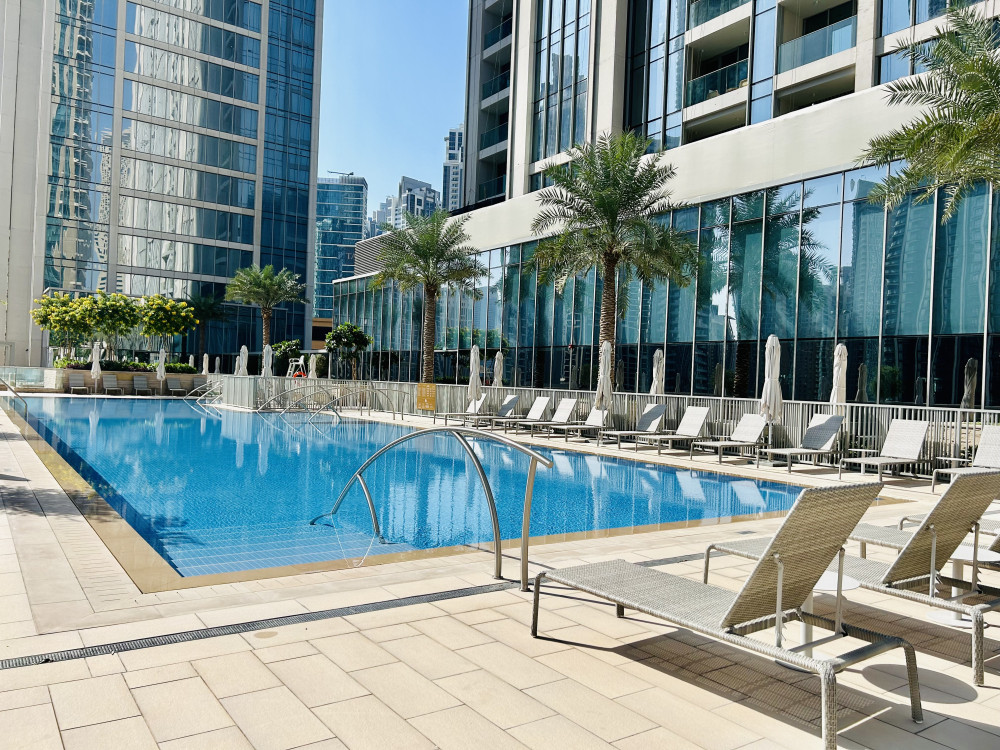 Luxe 2BR @Forte Tower | Shared Pool, Gym &Balcony preview