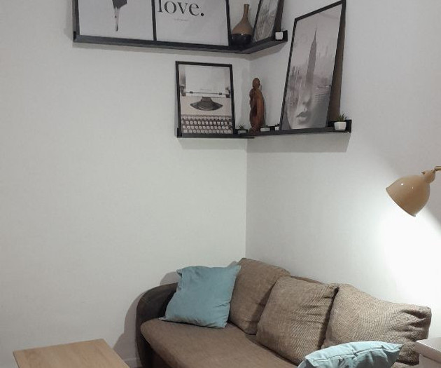 Cozy Studio with monthly cleaning included