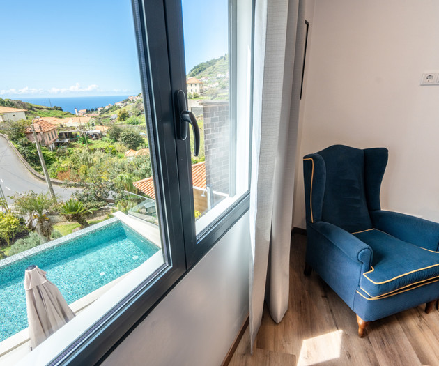 Villa w/ Private Heated Pool, Office, Gym- Madeira