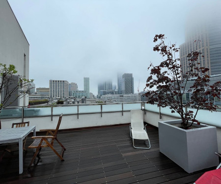 Penthouse with huge terrace near Hilton Hotel