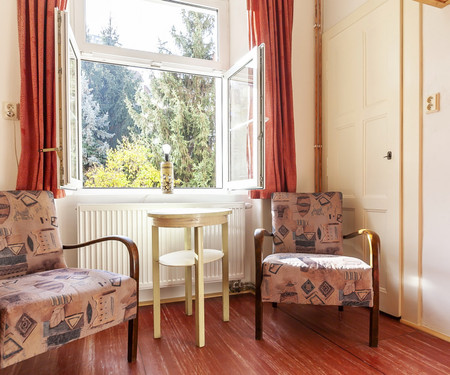 Flat with grand piano near Prague castle