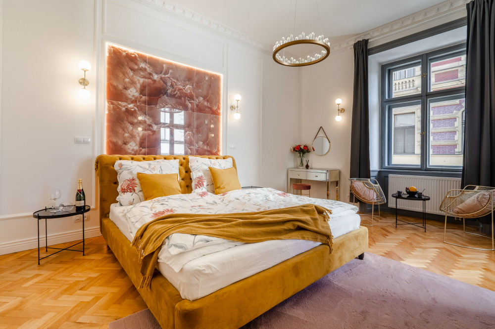 A direct Prague castle view apartment preview