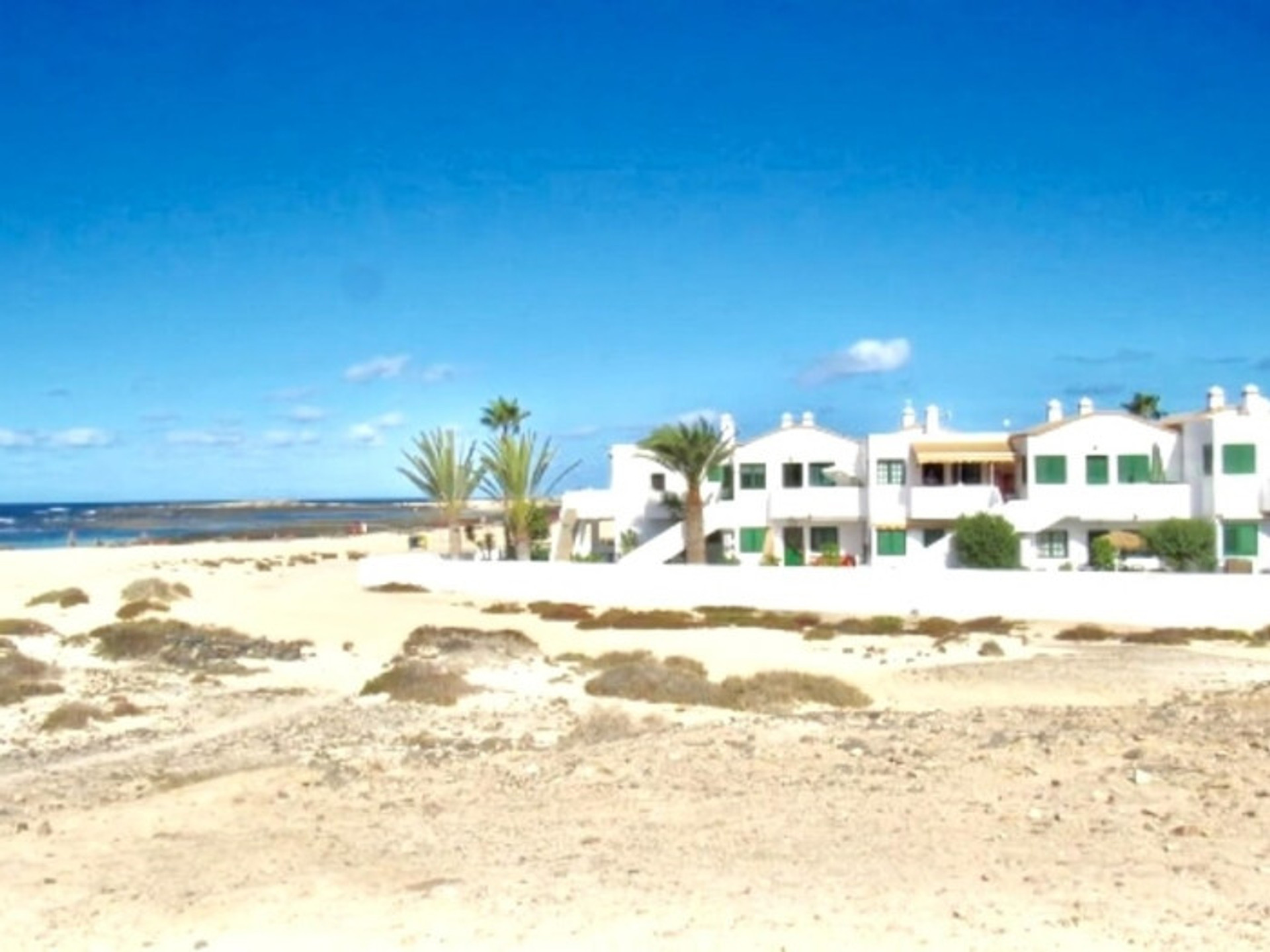 Building exterior near beach