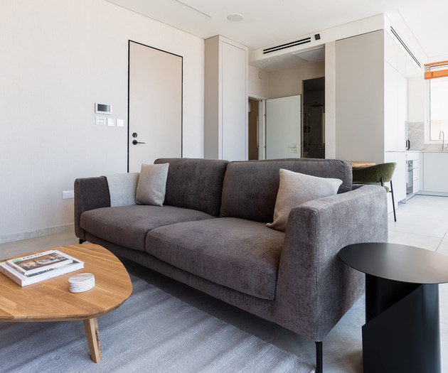 Blueground | Tel Aviv Port, High End , Balcony-74