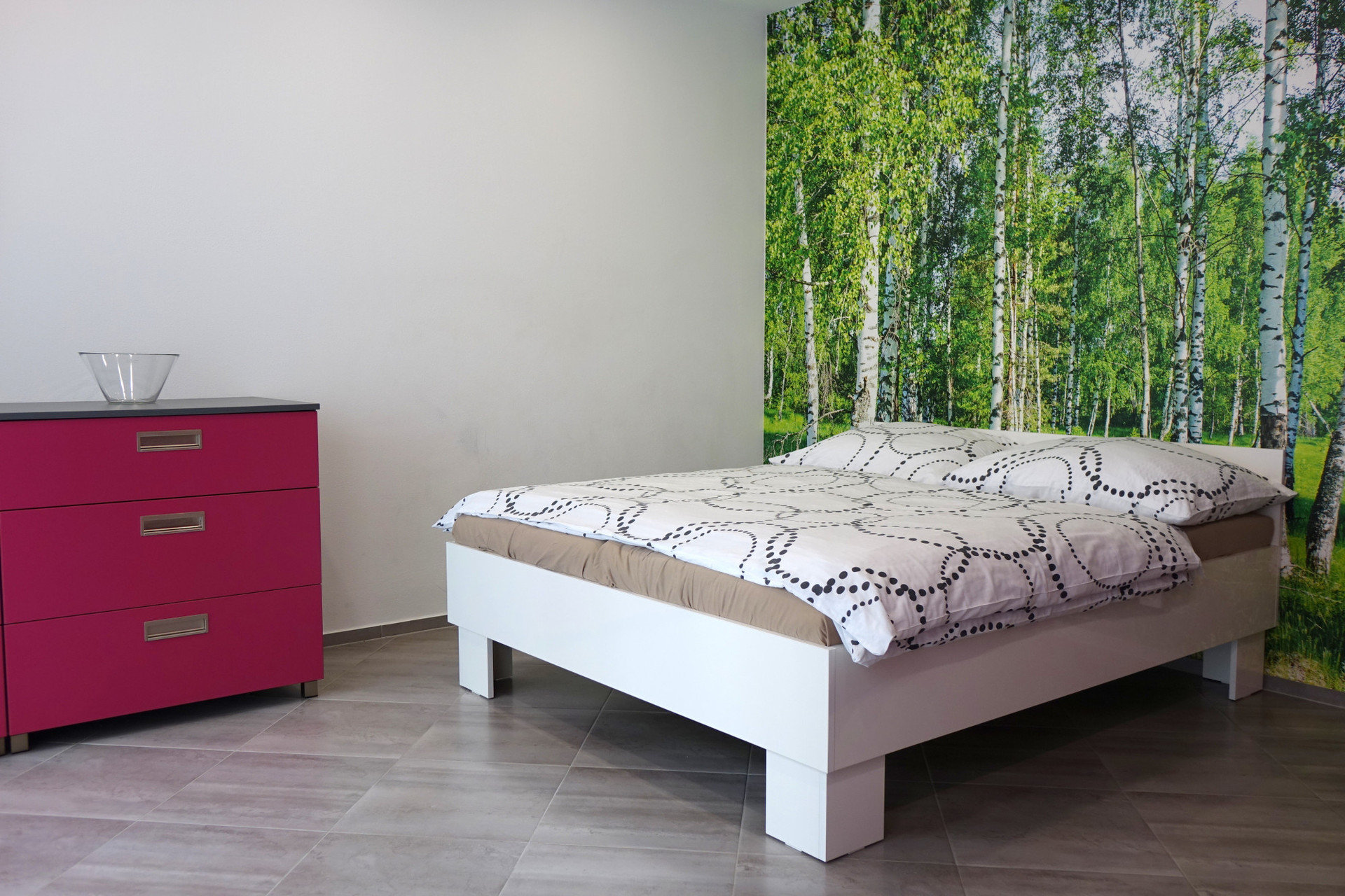 sleeping area