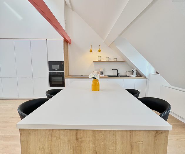 Design & Elegant Duplex in the Heart of Brussels
