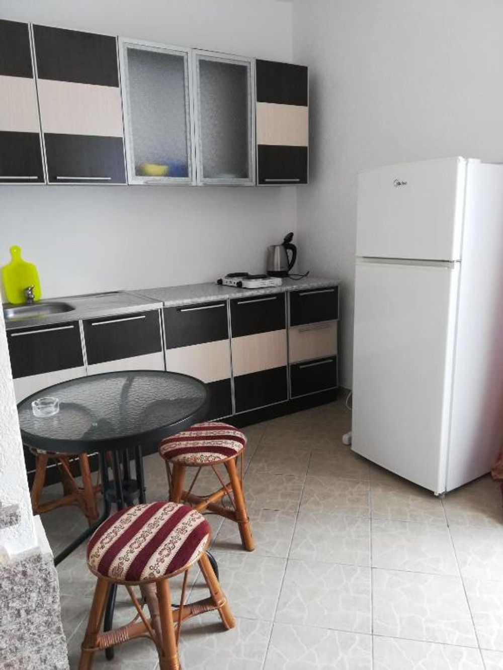 Room with kitchen and bedroom and nice view preview