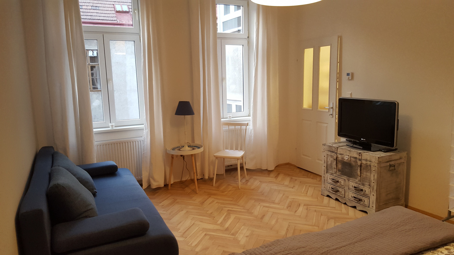 Living room and bedroom