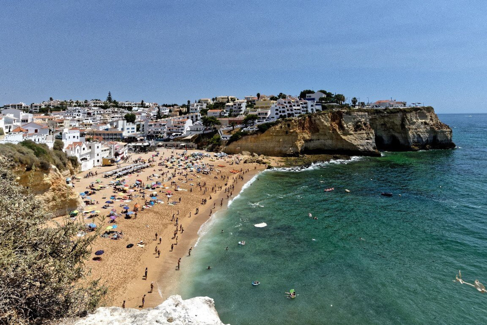 Praia do Carvoeiro, 300 meters away