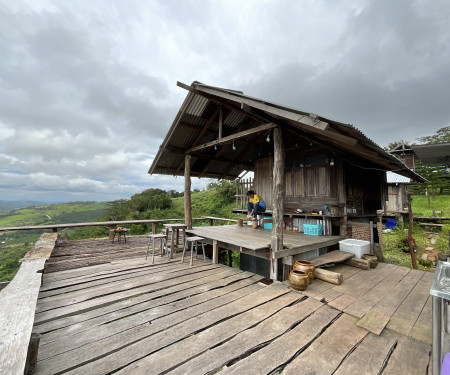 Wooden House on mountain  Phuruea Loei