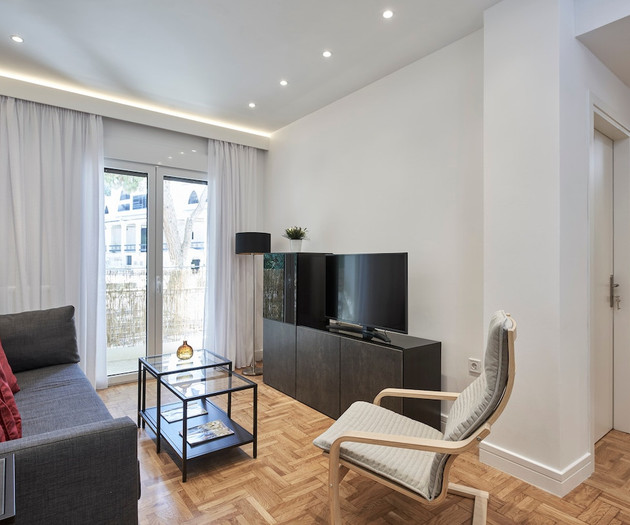 The living room