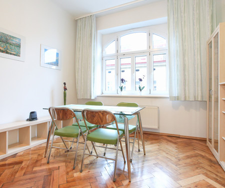 Farbenfrohes, helles Apartment für 4 Personen