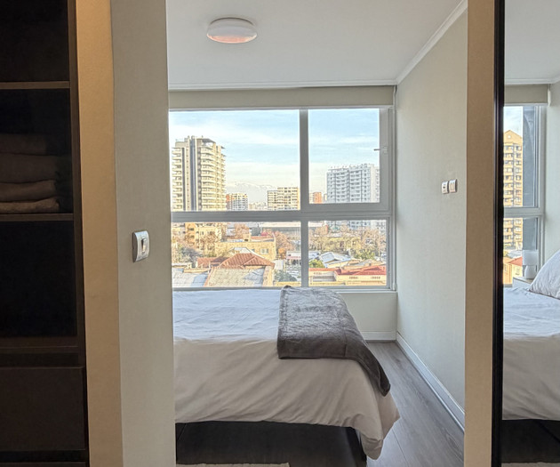 Second bedroom with city view