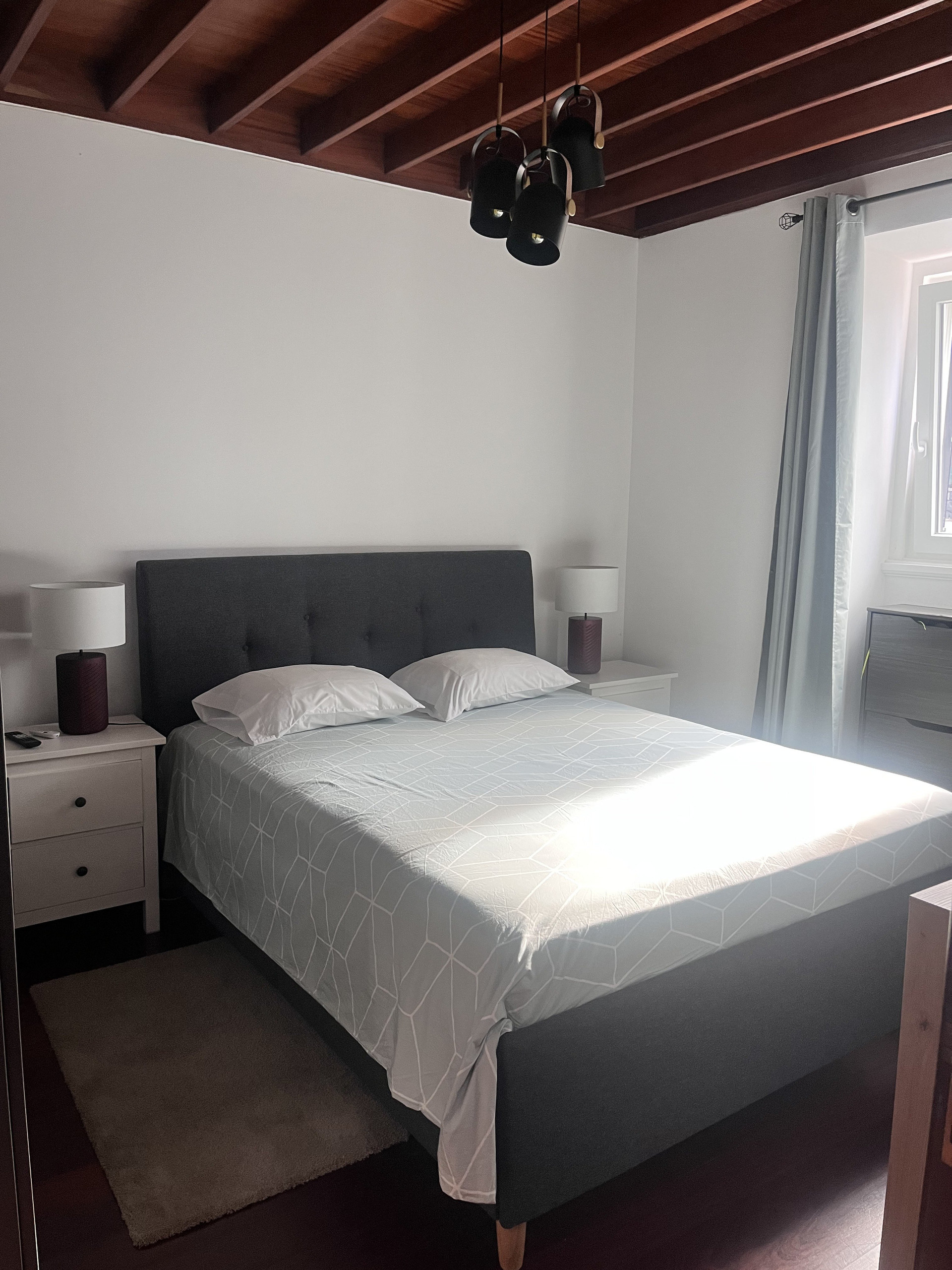 Bedroom with double bed