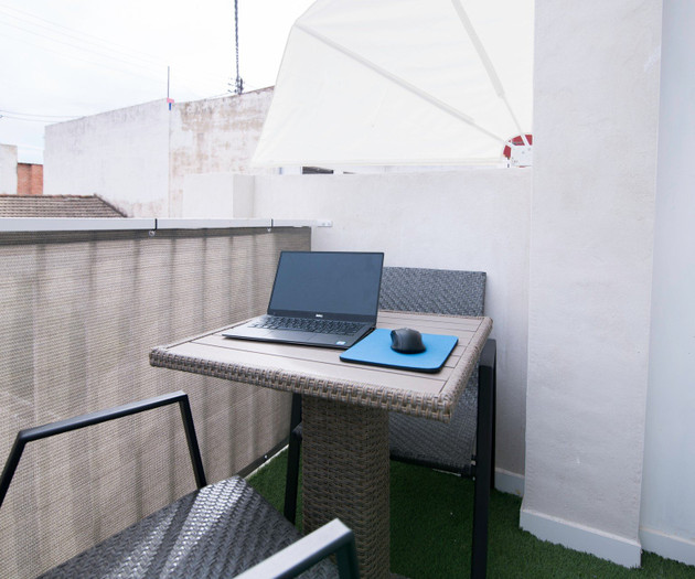 SleekLofts Affordable Tiny Studio with Balcony
