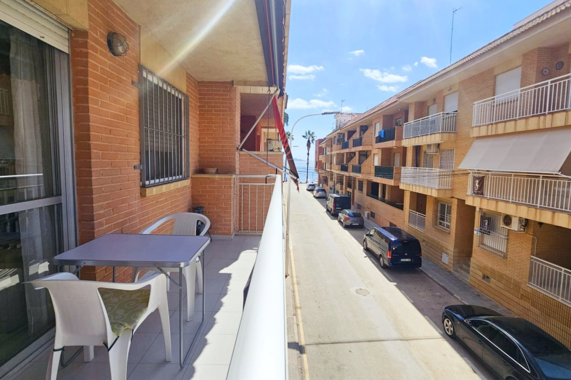 Balkon s výhledem na moře