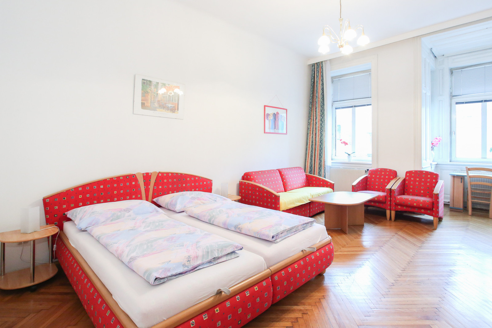 Großes Apartment für 4 Personen in 2 Schlafräumen
