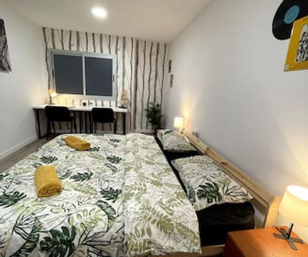 Private twin Room in CoLiving (Room Toledo)