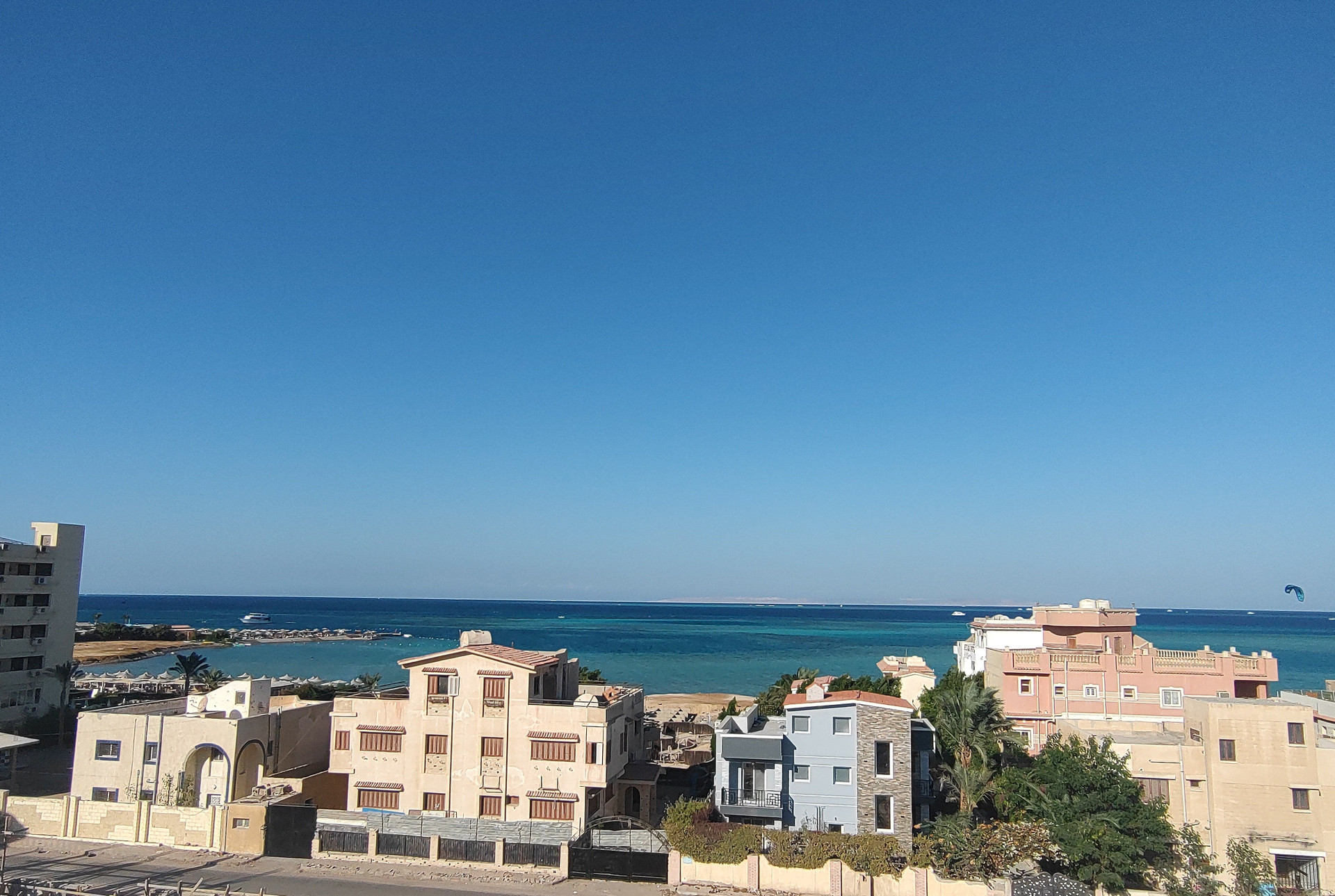 Aussicht von der Dachterrasse 