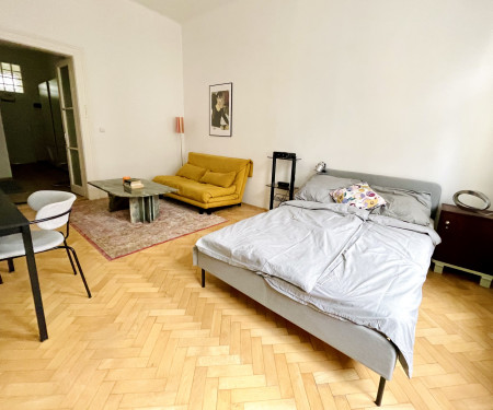 Renovated apartment in a quiet part of Karlín