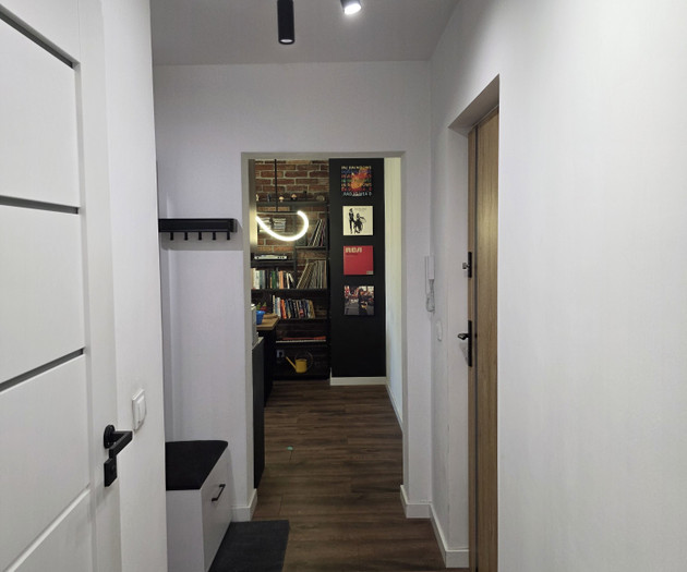 Loft view over living space