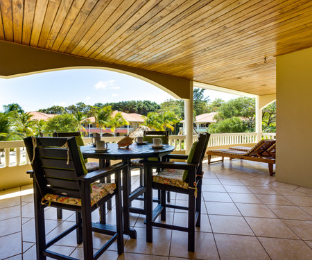 Beautiful ocean-front villa near Placencia, Belize