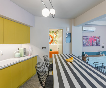 Koukaki Pop Art 1 bedroom fully renovated flat