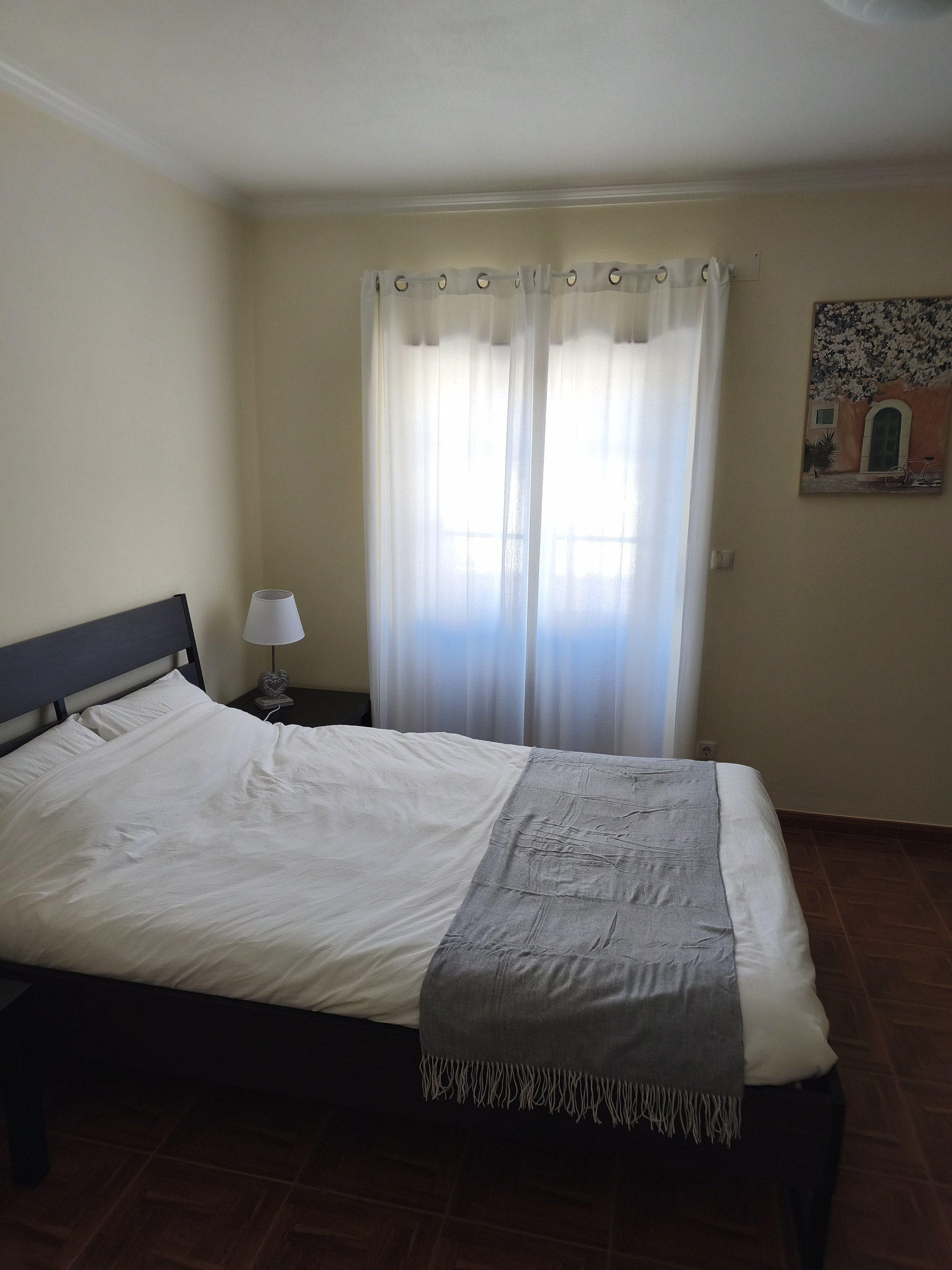 Bedroom with double bed
