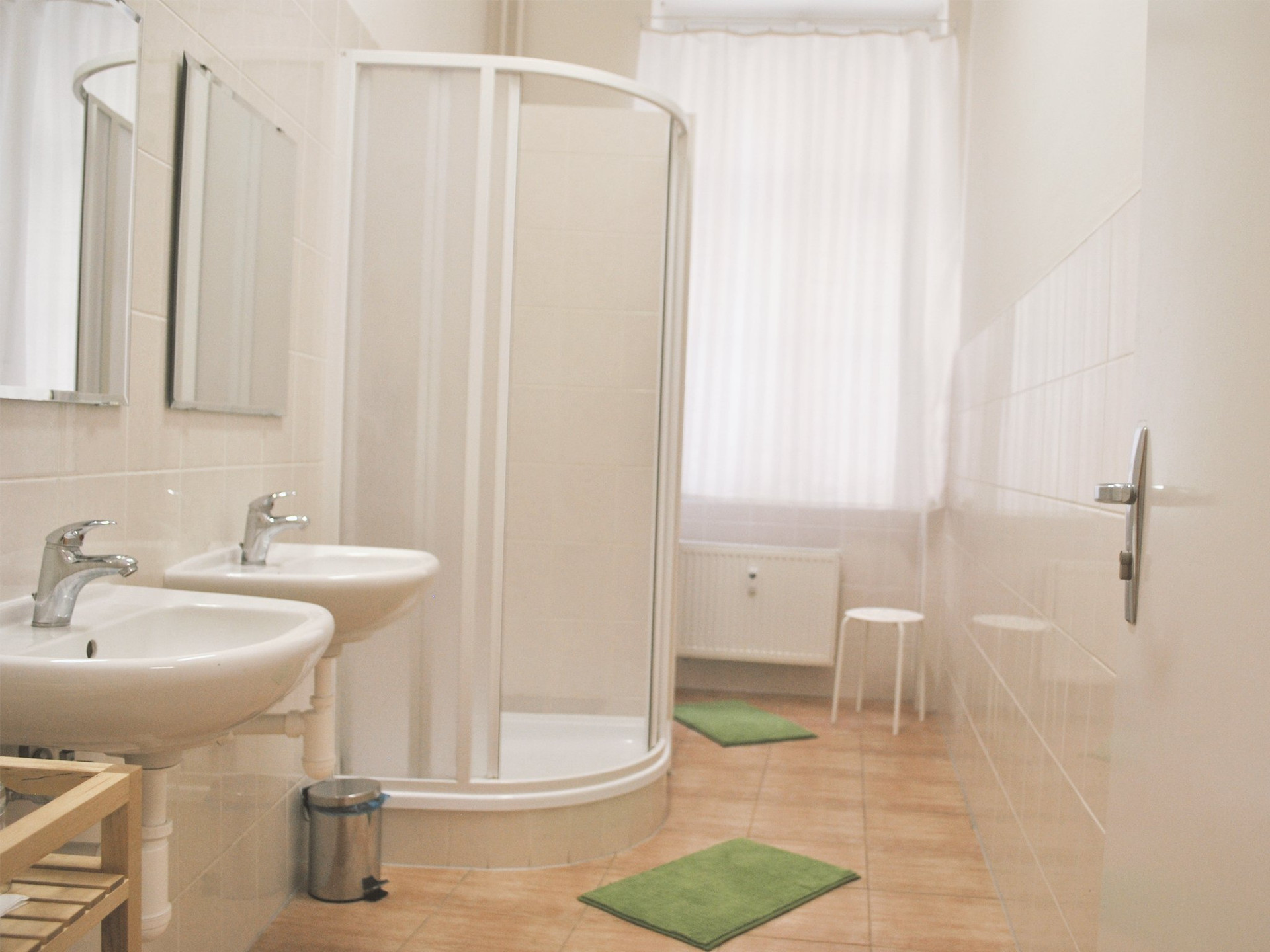 Bathroom with shower cabin
