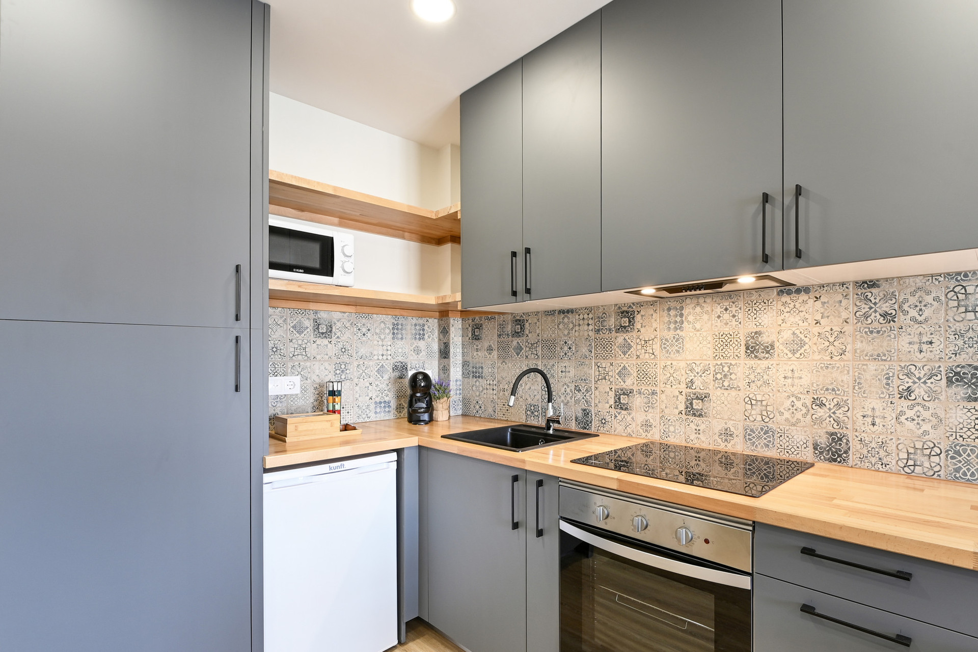 Kitchenette totalmente equipada