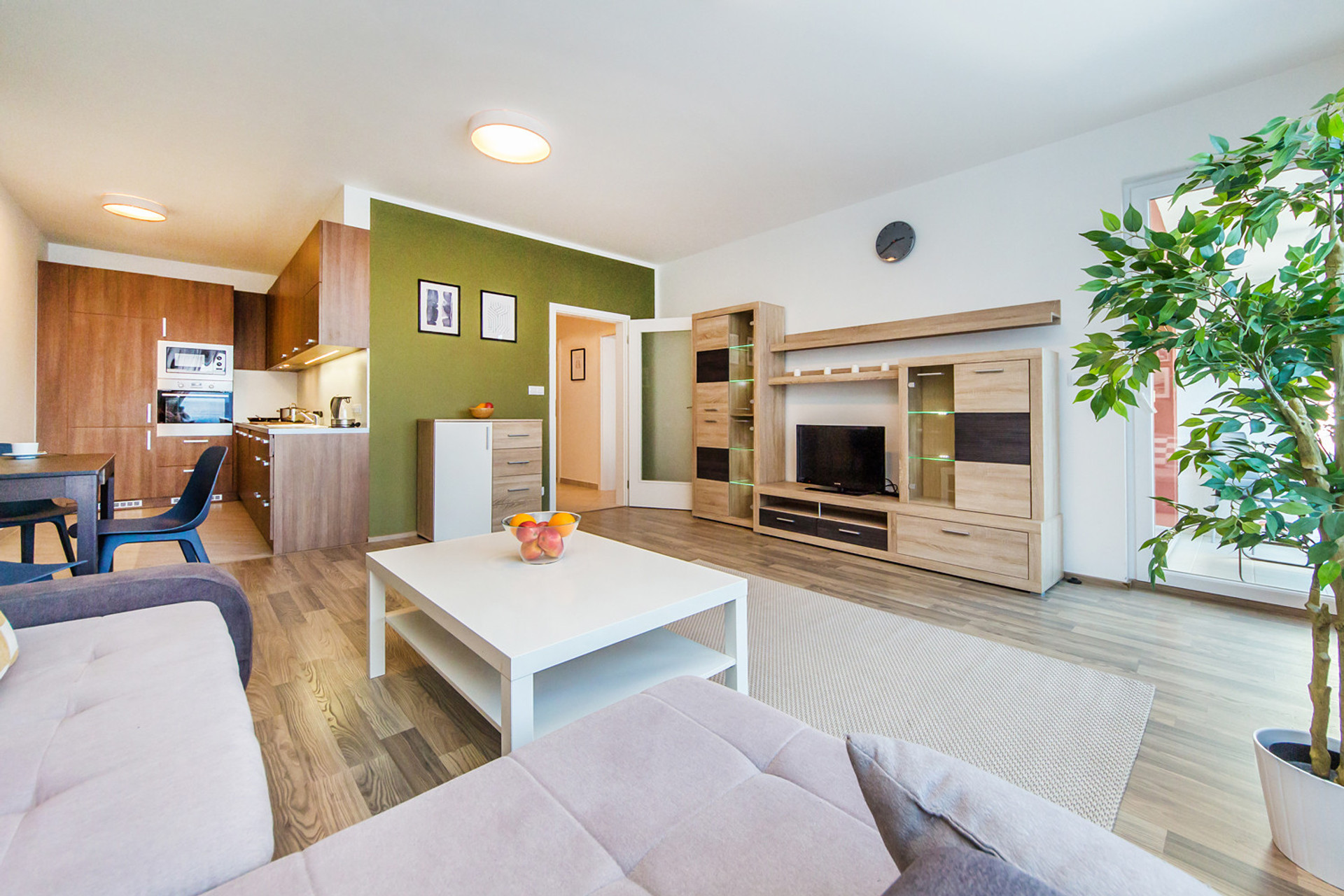 spacious and calm flat