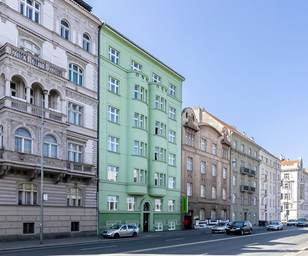 Honest SMICHOV- Studio with wall bed