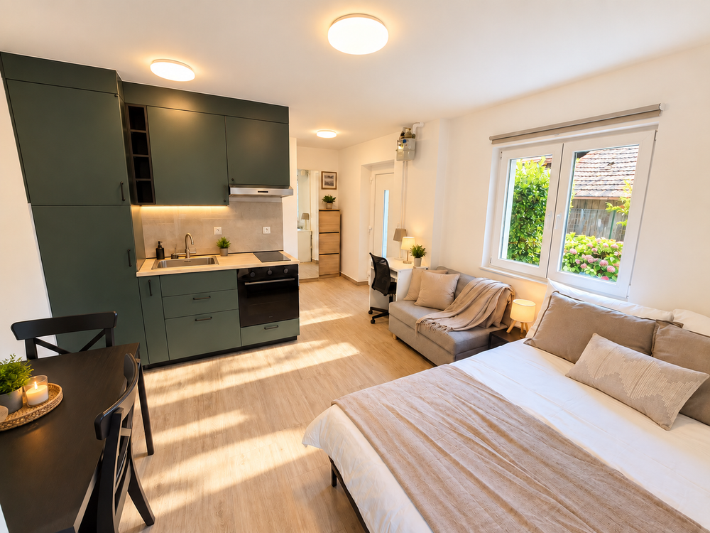 Studio Apt. Near KBC-Rebro & Maksimir with Garden preview