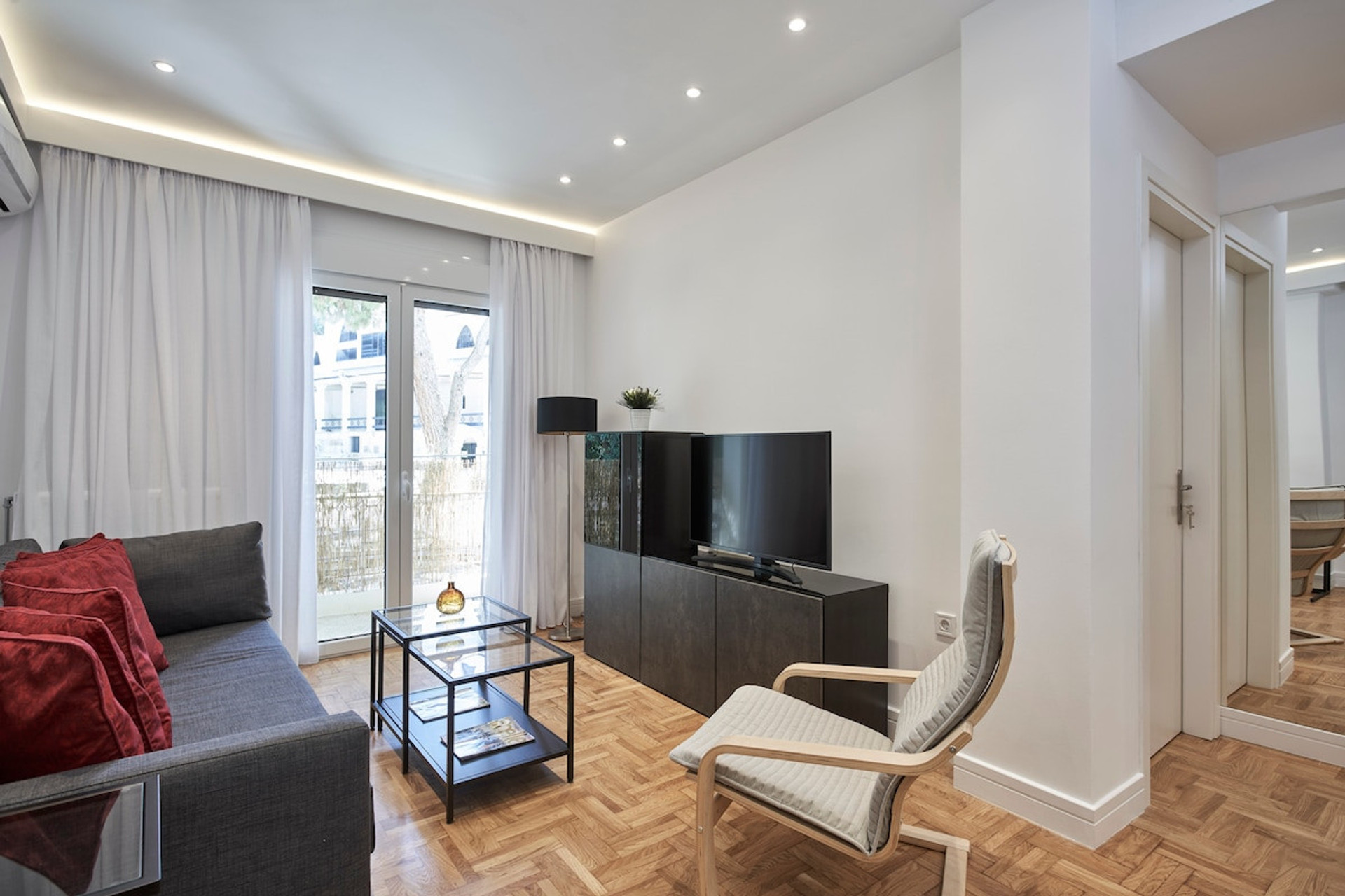 The living room