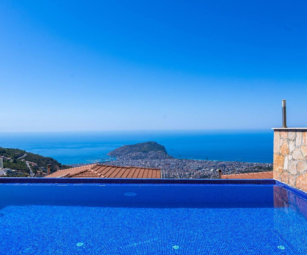 Qoople Villa Tepe (5+1) in Alanya, Turkey