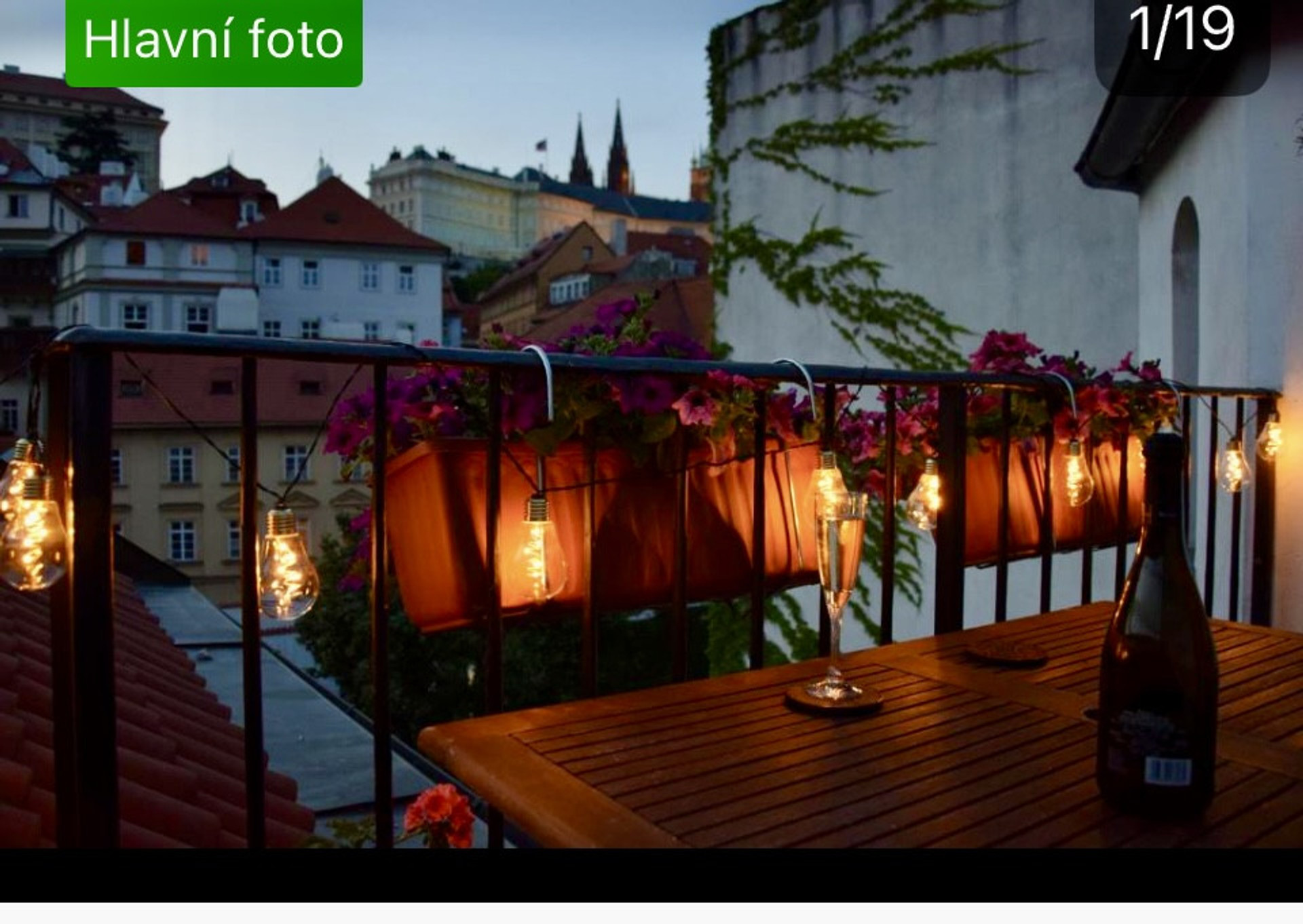 výhled na Pražský Hrad