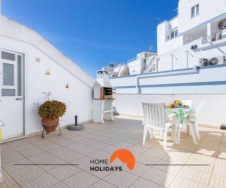 #217 Beach House with Terrace Sea View - Houses for Rent in Albufeira, Faro,