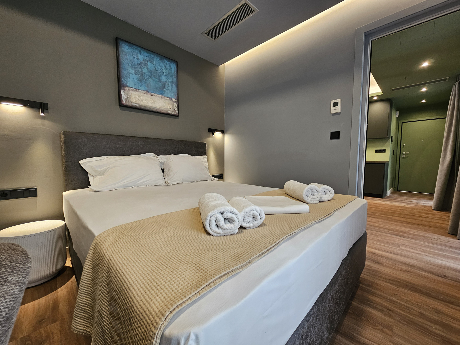 Bedroom with double bed