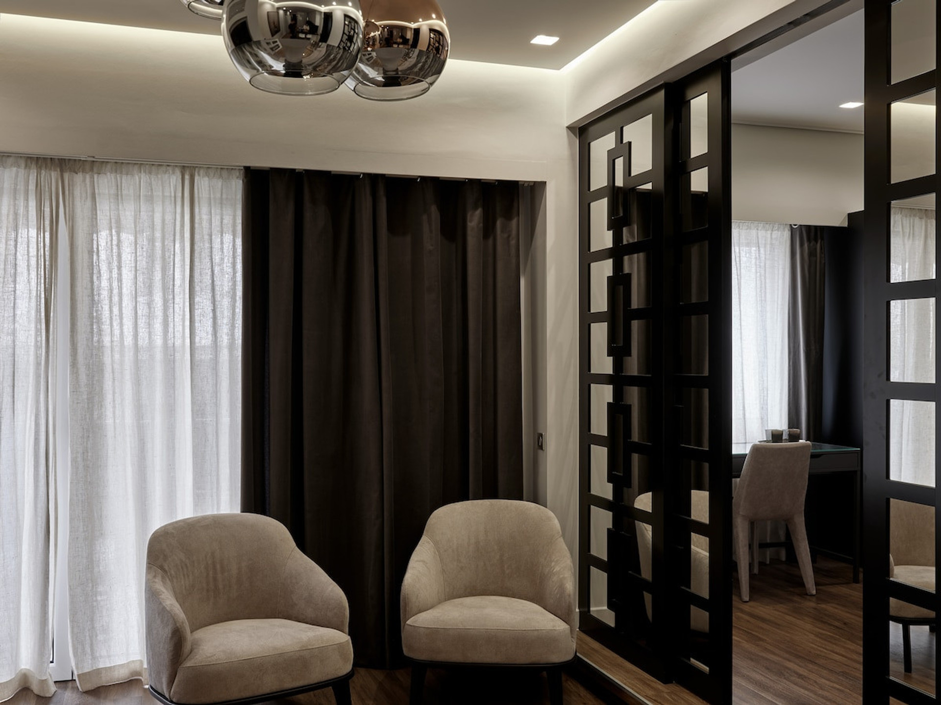 The modern living room