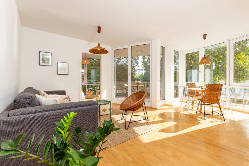 A Tropical Apartment on the Park in Mitte
