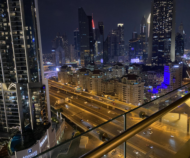 Spacious Studio With Direct Burj Khalifa View