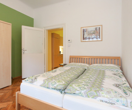 Farbenfrohes, helles Apartment für 4 Personen