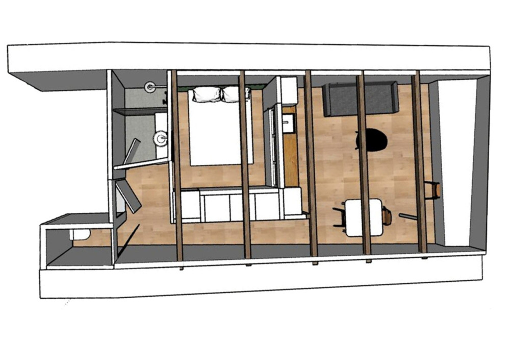 Apartment L'Hirondelle | Les Nids de la Diane preview